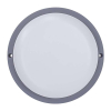LED venkovní světlo WO745 - kruh 17 cm, šedá