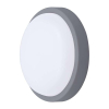 LED venkovní světlo WO745 - kruh 17 cm, šedá