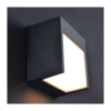 LED venkovní světlo WO812 Terni, černá