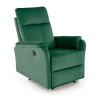 Polohovací křeslo Flint, zelená