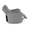 Polohovací křeslo Selden, šedá