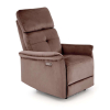 Polohovací křeslo Semir, hnědá
