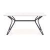 Jídelní stůl Pascal, bílá / černá