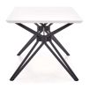 Jídelní stůl Pascal, bílá / černá