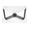 Konferenční stolek Antica M, mramor / černá