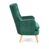 Křeslo Ravel, zelená