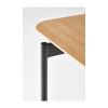 Jídelní stůl Tragano, dub / černá