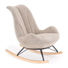 Houpací křeslo Saulburg, béžová