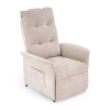 Polohovací křeslo Mongua, béžová