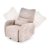 Polohovací křeslo Bucaral, béžová
