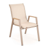 Zahradní židle Grigorio, béžová