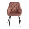 Jídelní židle Gallega, růžová