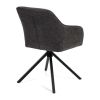 Jídelní židle Azufre, tmavě šedá