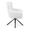 Jídelní židle Mandira, bílá