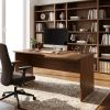 Ergonomický stůl Impress 160 x 90 cm, pravý, ořech dijon