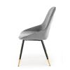 Jídelní židle Beline, šedá / černá