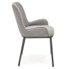 Jídelní židle Bellamy, šedá / černá