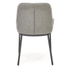 Jídelní židle Bellamy, šedá / černá
