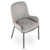 Jídelní židle Bellamy, šedá / černá