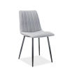 Jídelní židle Elen, šedá / černá