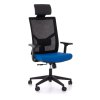 Kancelářská židle Tauro, černá / modrá