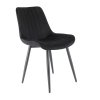 Jídelní židle Rowena, černá