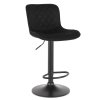 Barová židle Lidora, černá