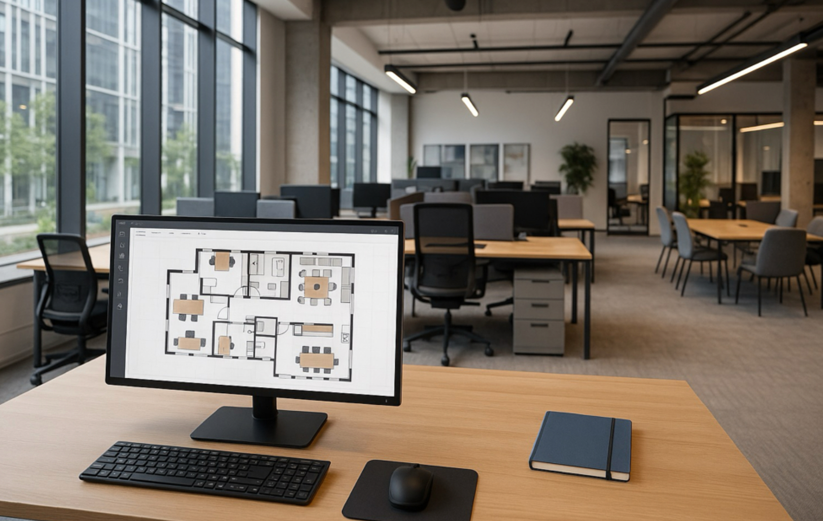 Premyslené plánovanie kancelárií a zasadacích miestností: praktické tipy a moderné nástroje
