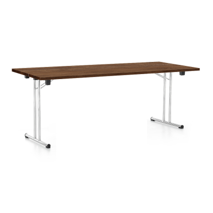 Skladací stôl 200 x 80 cm, dub silverjack