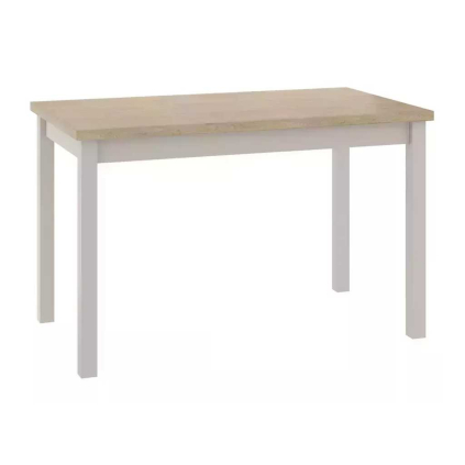 Jedálenský stôl Adam 120 x 68 cm, dub cremona / krémová