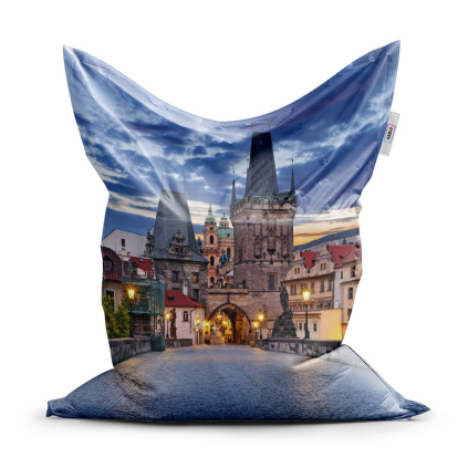 Sedací vak Classic Karlov most - detský, farebná