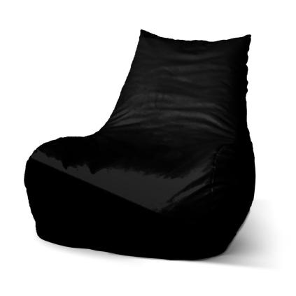 Sedací vak Bean čierna, čierna
