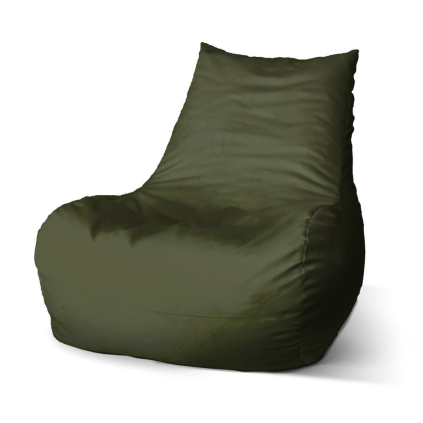 Sedací vak Bean olivovozelená, zelená