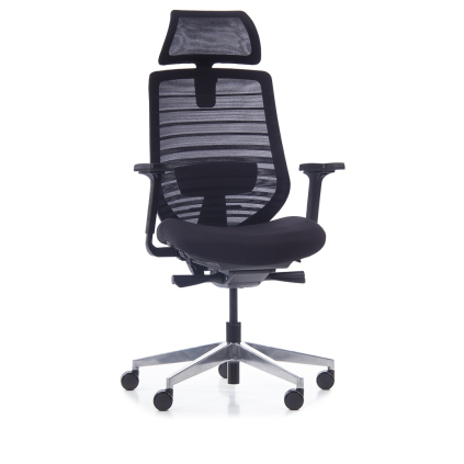 Kancelárska stolička Sparta II, čierna