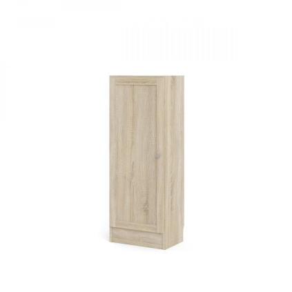 Skriňa Bask 40,6 x 28,3 x 107,2 cm, dvere drevo, dub sonoma