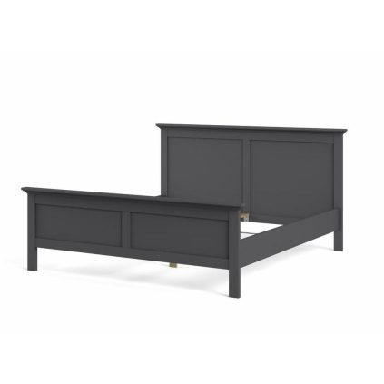 Posteľ Provence 180 x 200 cm, sivá