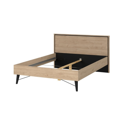 Posteľ Rain 140 x 200 cm, hikora jackson