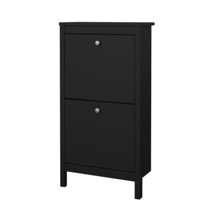 Botník Real úzky, čierna