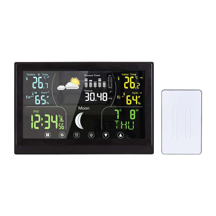 Meteostanica TE110, čierna