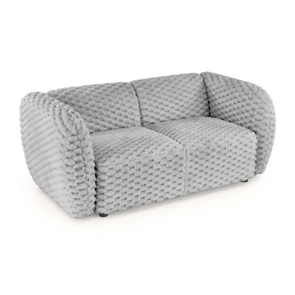 Pohovka Triada, dvojsedačka, sivá