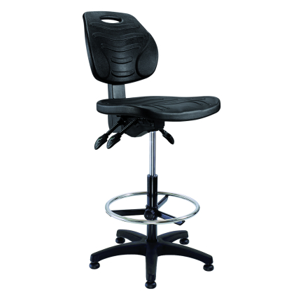 Pracovná stolička Softy XL, čierna