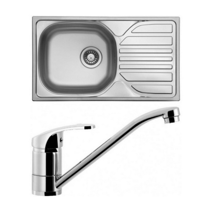 Drez Sinks Compact 760 + batéria Pronto CR, nerez