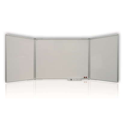 Magnetická rozkladacia tabuľa 150/300 x 100 cm, biela