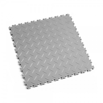 Dlažba Fortelock Industry, vzor diamant, sivá