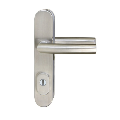 Bezpečnostné kovanie R711.ZB90.TB3 - s rozetou, strieborná