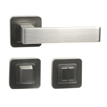 Zamakové kovanie Milano - WC rozeta, nikel