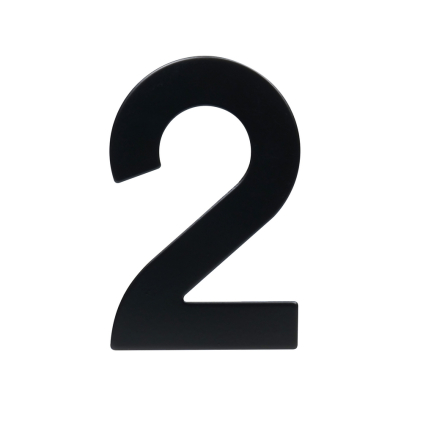 Domové číslo "2", RN.95L, čierna