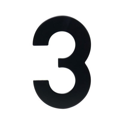 Domové číslo "3", RN.95L, čierna