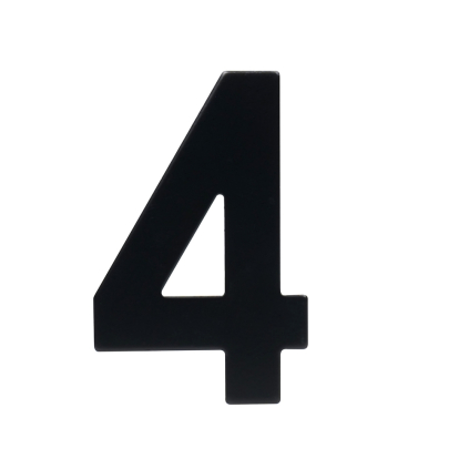 Domové číslo "4", RN.95L, čierna