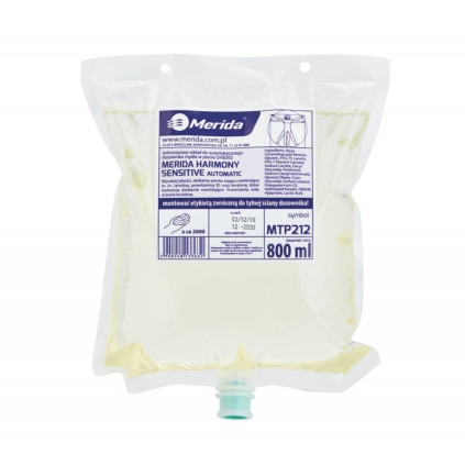 Penové mydlo Merida Hygiene Control, 800 ml, číra
